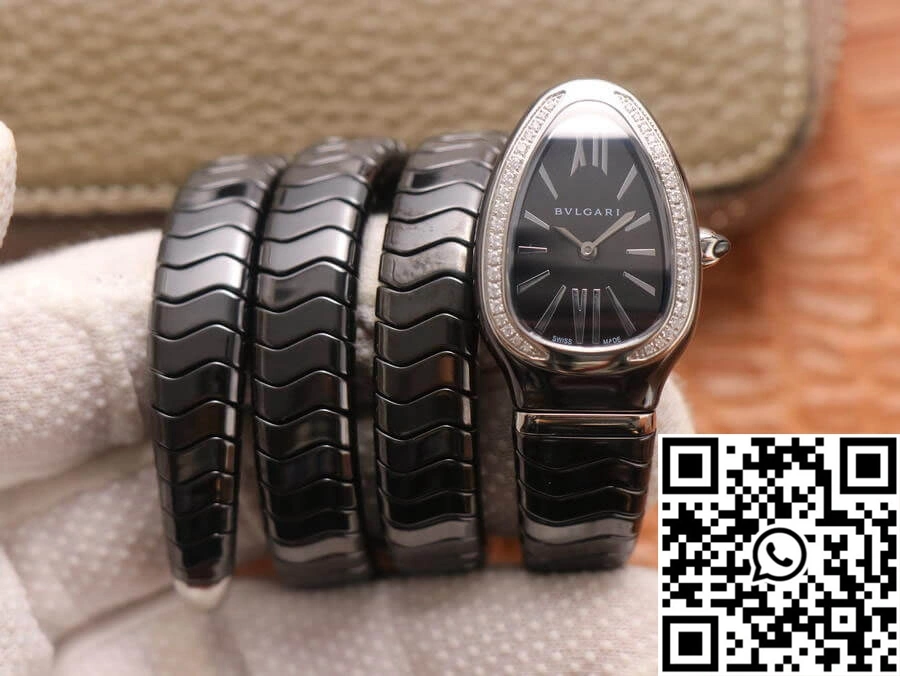 Bvlgari Serpenti BV Factory Diamond Bezel