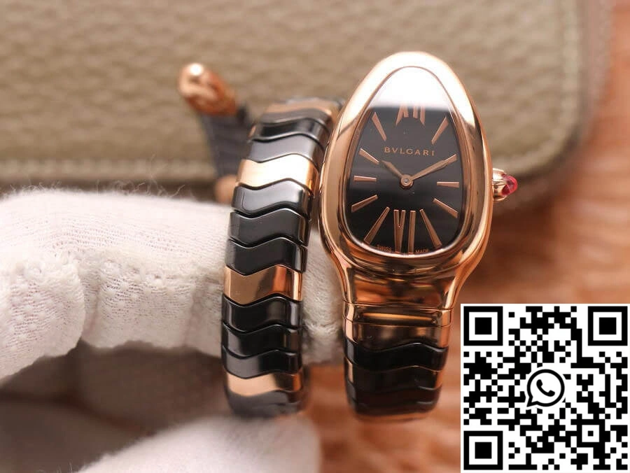Bvlgari Serpenti BV Factory Rose Gold Case