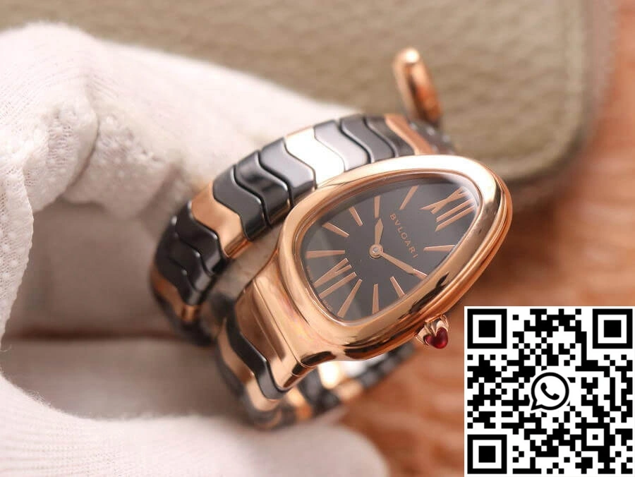 Bvlgari Serpenti BV Factory Rose Gold Case