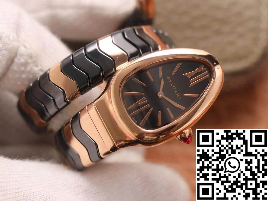 Bvlgari Serpenti BV Factory Rose Gold Case
