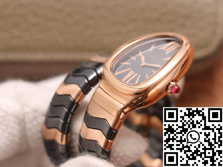 Bvlgari Serpenti BV Factory Rose Gold Case