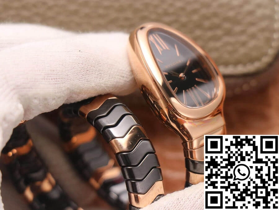 Bvlgari Serpenti BV Factory Rose Gold Case