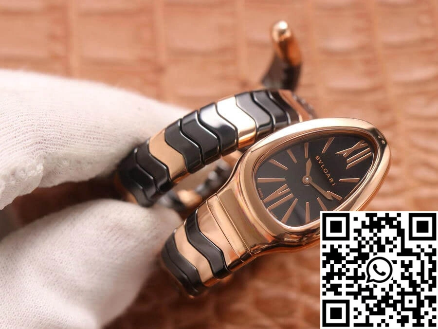 Bvlgari Serpenti BV Factory Rose Gold Case