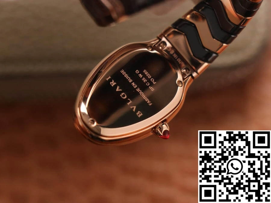 Bvlgari Serpenti BV Factory Rose Gold Diamonds