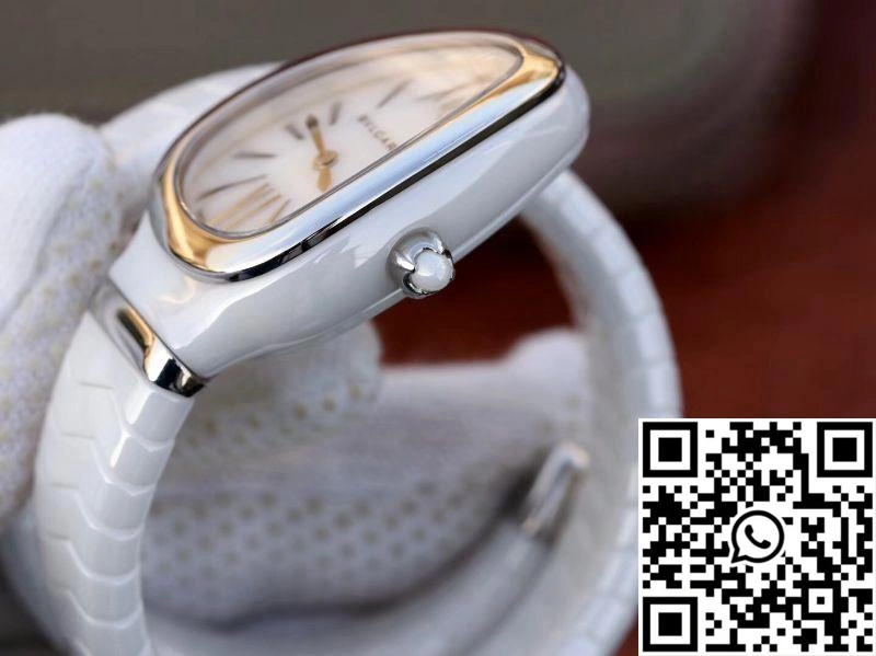 Bvlgari Serpenti Spiga Watch 102613 BV Factory Steel No Diamond