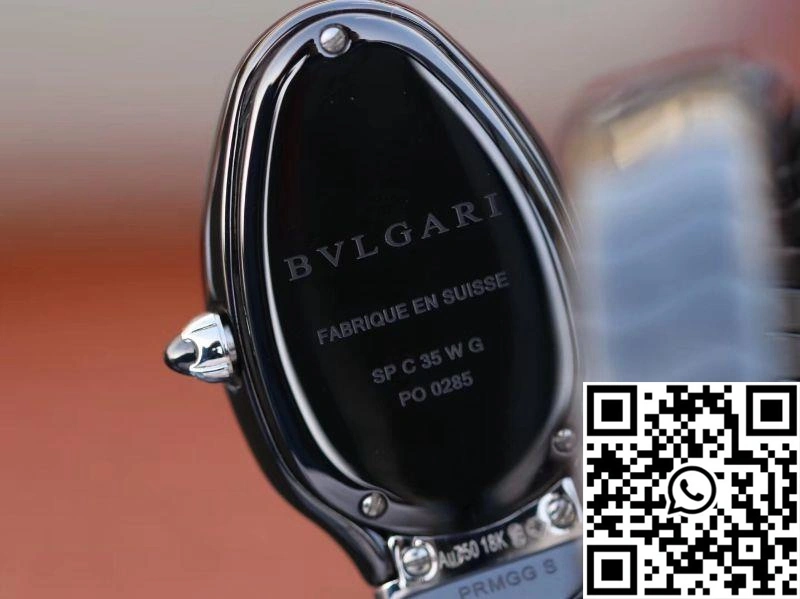 Bvlgari Serpenti Spiga Watch 102735 Steel BV Factory