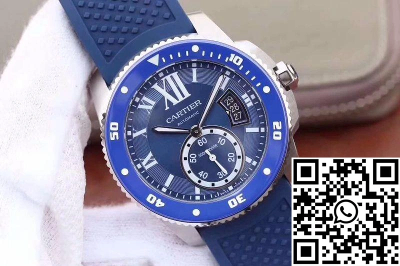 Calibre De Cartier Diver WSCA0010 42MM JF Factory Blue Dial