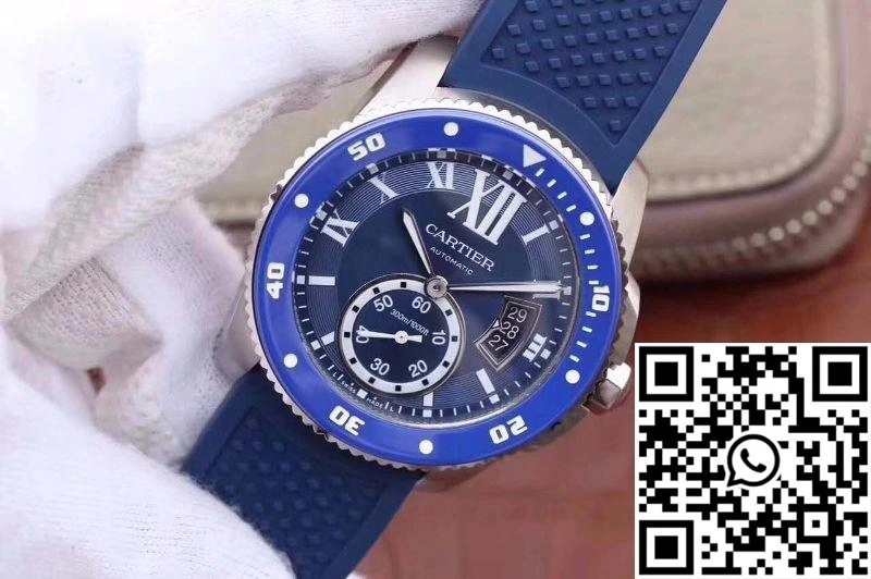 Calibre De Cartier Diver WSCA0010 42MM JF Factory Blue Dial