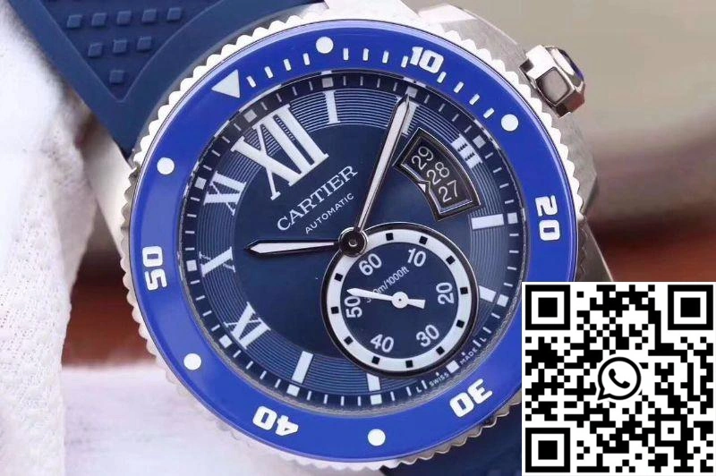 Calibre De Cartier Diver WSCA0010 42MM JF Factory Blue Dial