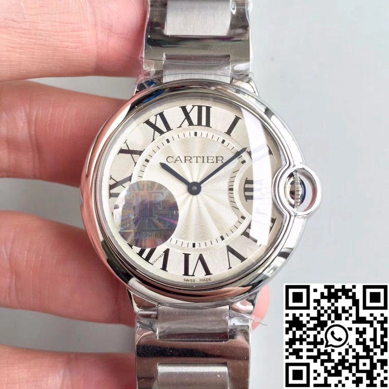 Cartier Ballon Bleu 36MM W6920046 JF Factory Silver Dial