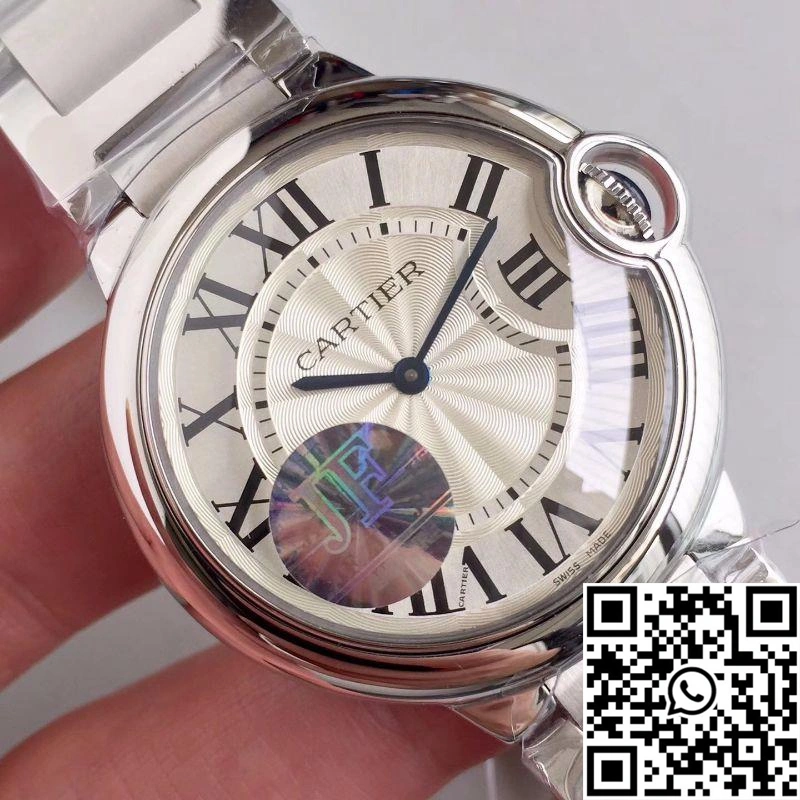 Cartier Ballon Bleu 36MM W6920046 JF Factory Silver Dial