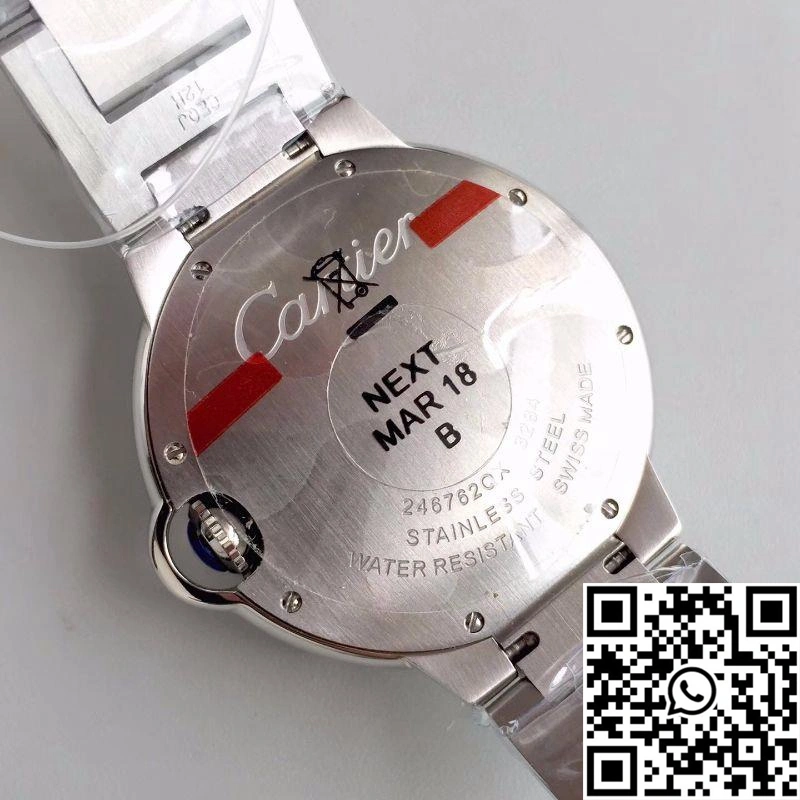 Cartier Ballon Bleu 36MM W6920046 JF Factory Silver Dial