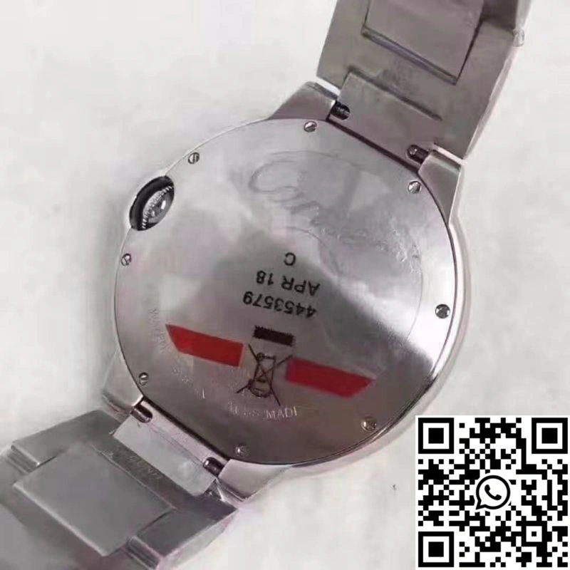 Cartier Ballon Bleu 42MM W6920042 V6 Factory Black Dial