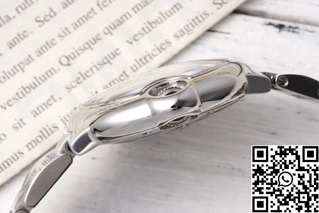 Cartier Ballon Bleu AF Factory WSBB0052 33mm Full Steel Roman Numerals Red Dial