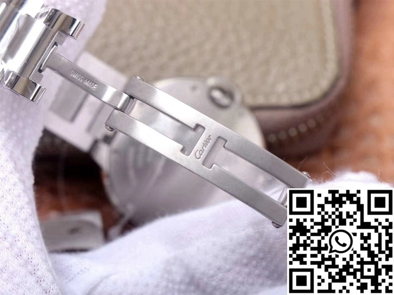 Cartier Ballon Bleu W4BB0017 V6 Factory White Dial