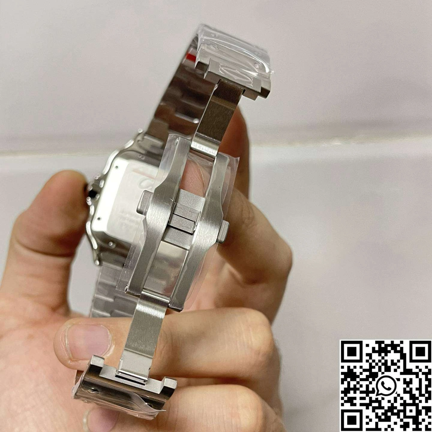 Cartier De Santos CRWSSA0037 BV Factory Grey Dial
