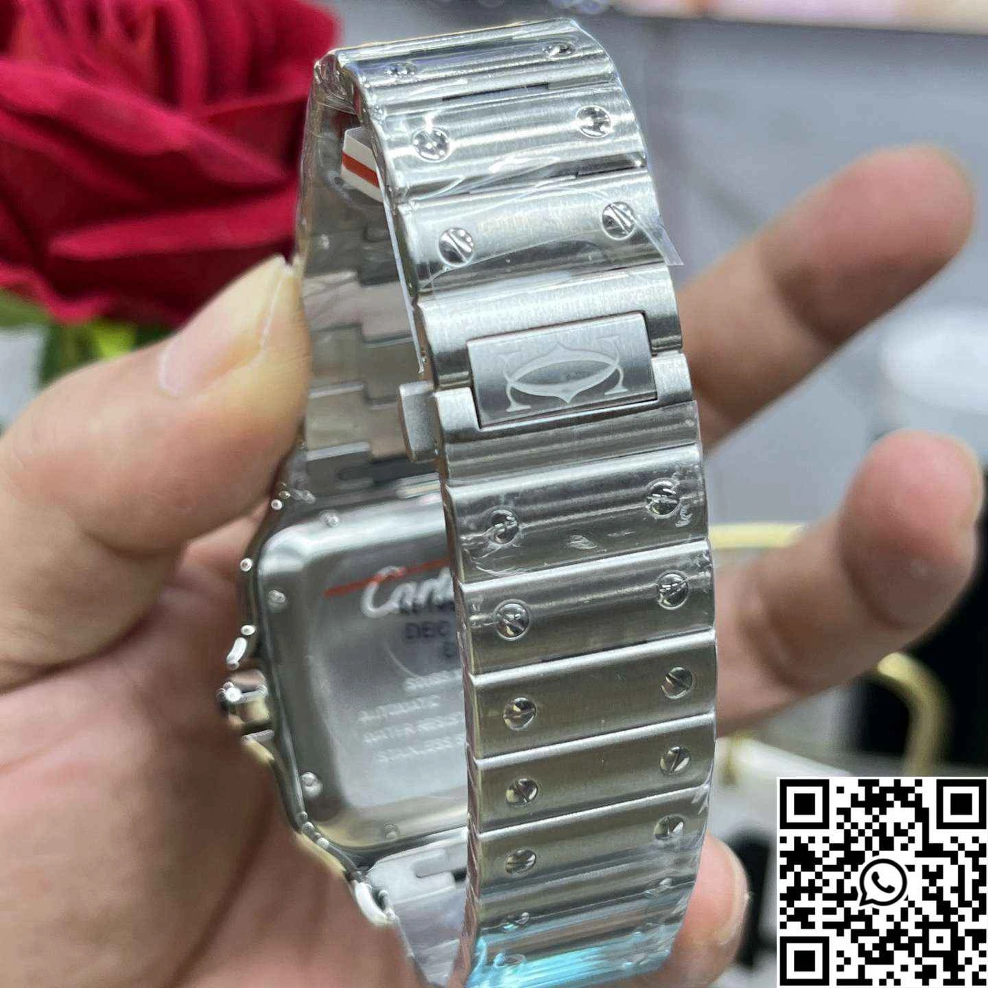 Cartier De Santos CRWSSA0061 BV Factory Green Dial