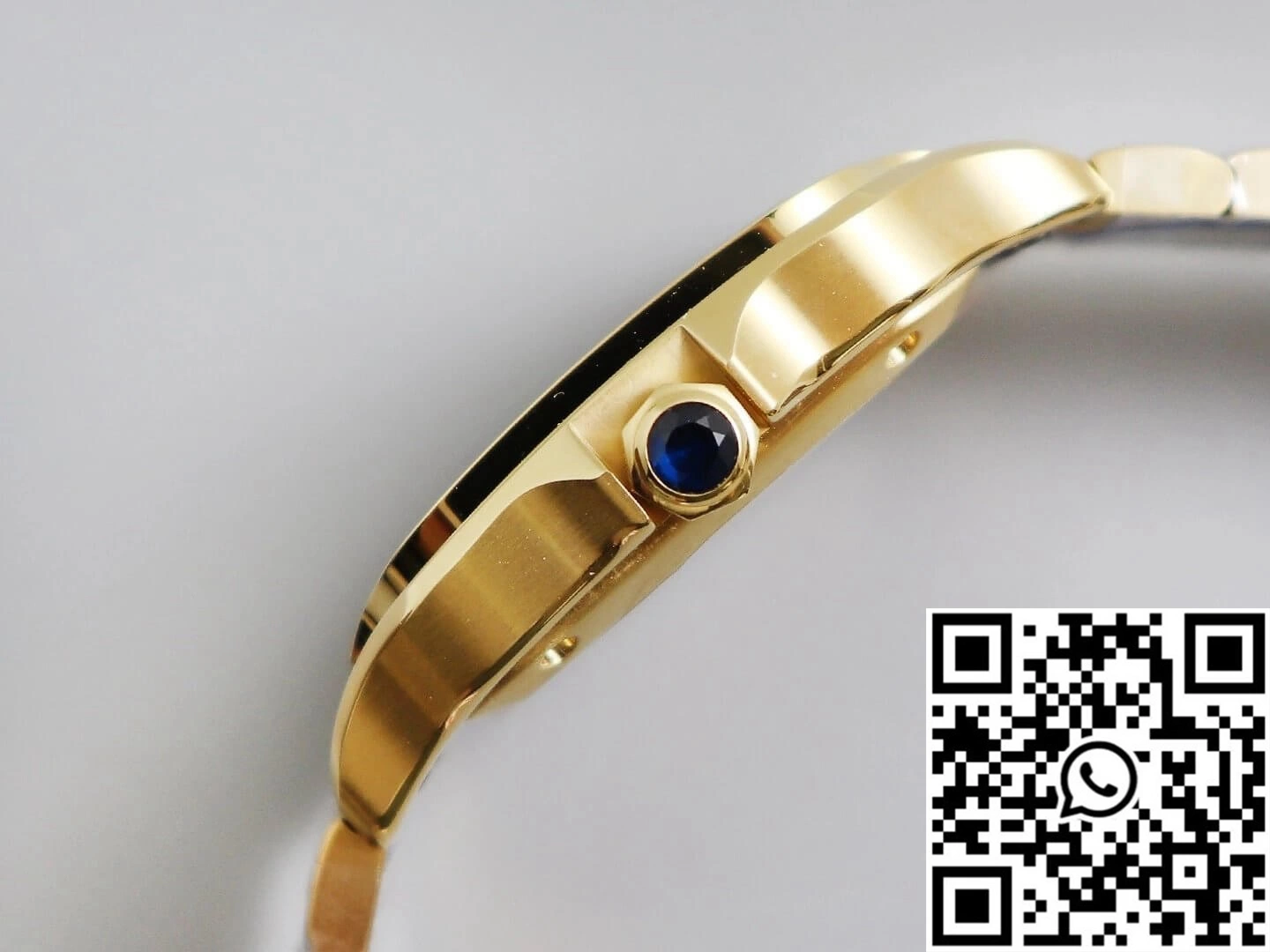 Cartier De Santos W20112Y1 BV Factory Yellow Gold