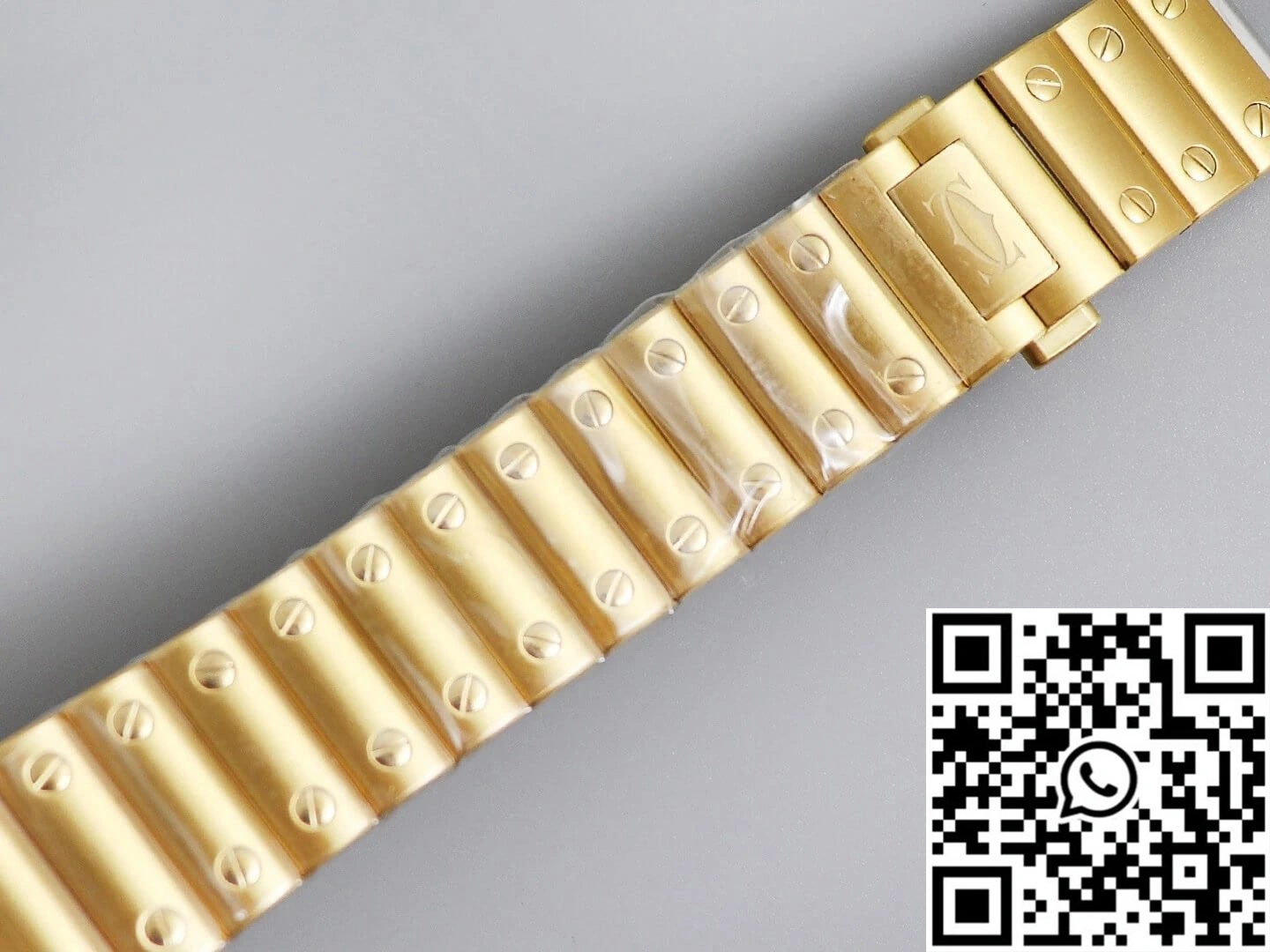 Cartier De Santos W20112Y1 BV Factory Yellow Gold