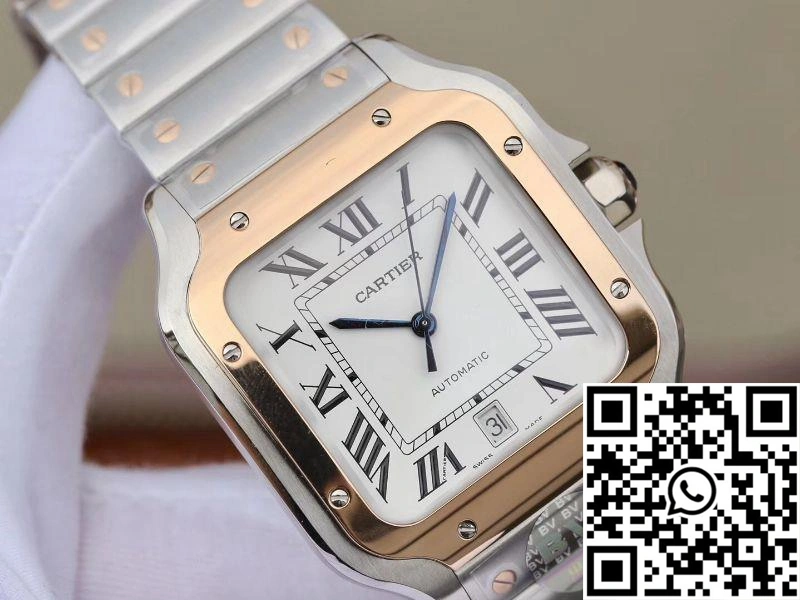 Cartier De Santos W2SA0006 BV Factory White Dial
