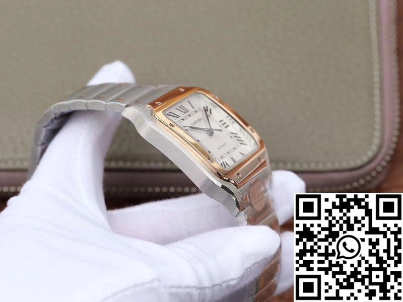 Cartier De Santos W2SA0006 BV Factory White Dial