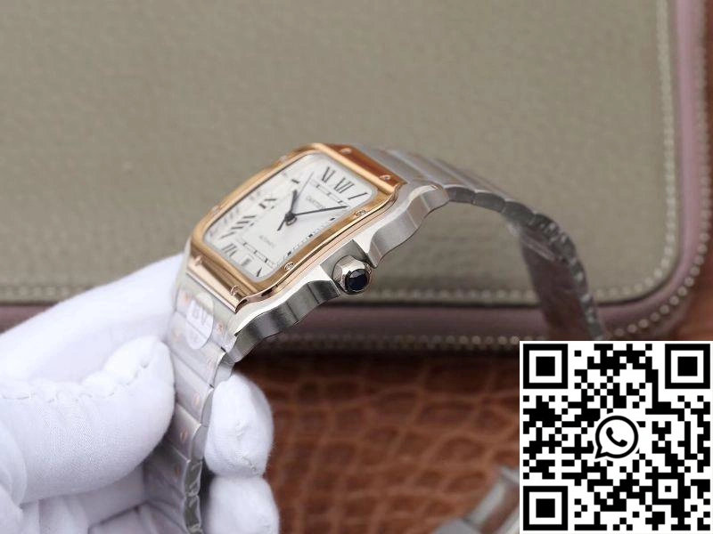 Cartier De Santos W2SA0006 BV Factory White Dial