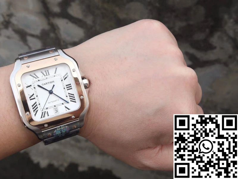 Cartier De Santos W2SA0006 BV Factory White Dial