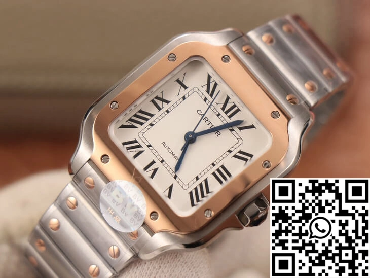 Cartier De Santos W2SA0007 BV Factory White Dial