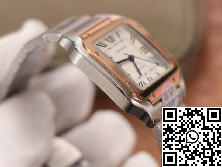 Cartier De Santos W2SA0007 BV Factory White Dial