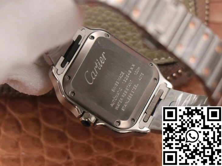 Cartier De Santos W2SA0007 BV Factory White Dial