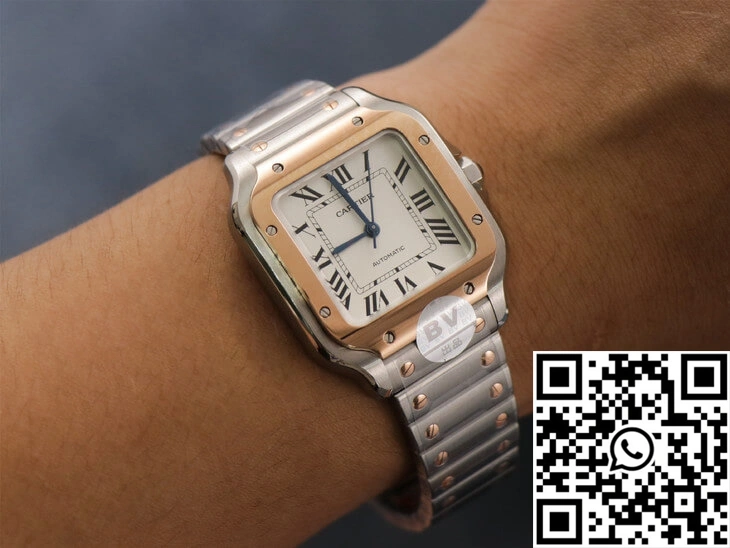 Cartier De Santos W2SA0007 BV Factory White Dial