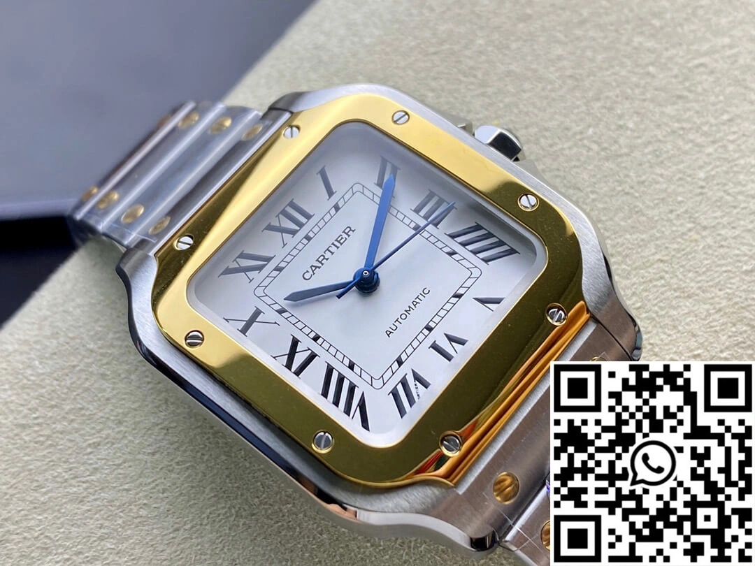 Cartier De Santos W2SA0016 35MM BV Factory White Dial