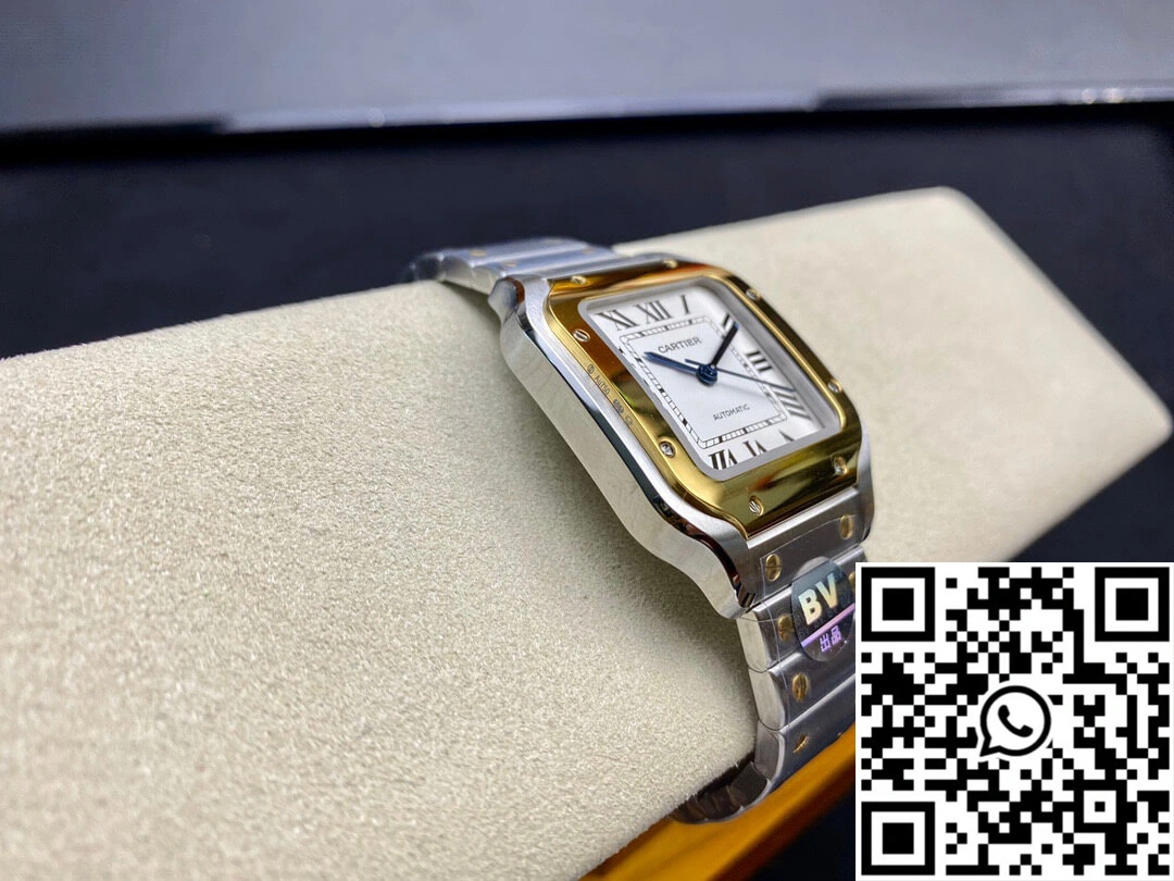 Cartier De Santos W2SA0016 35MM BV Factory White Dial