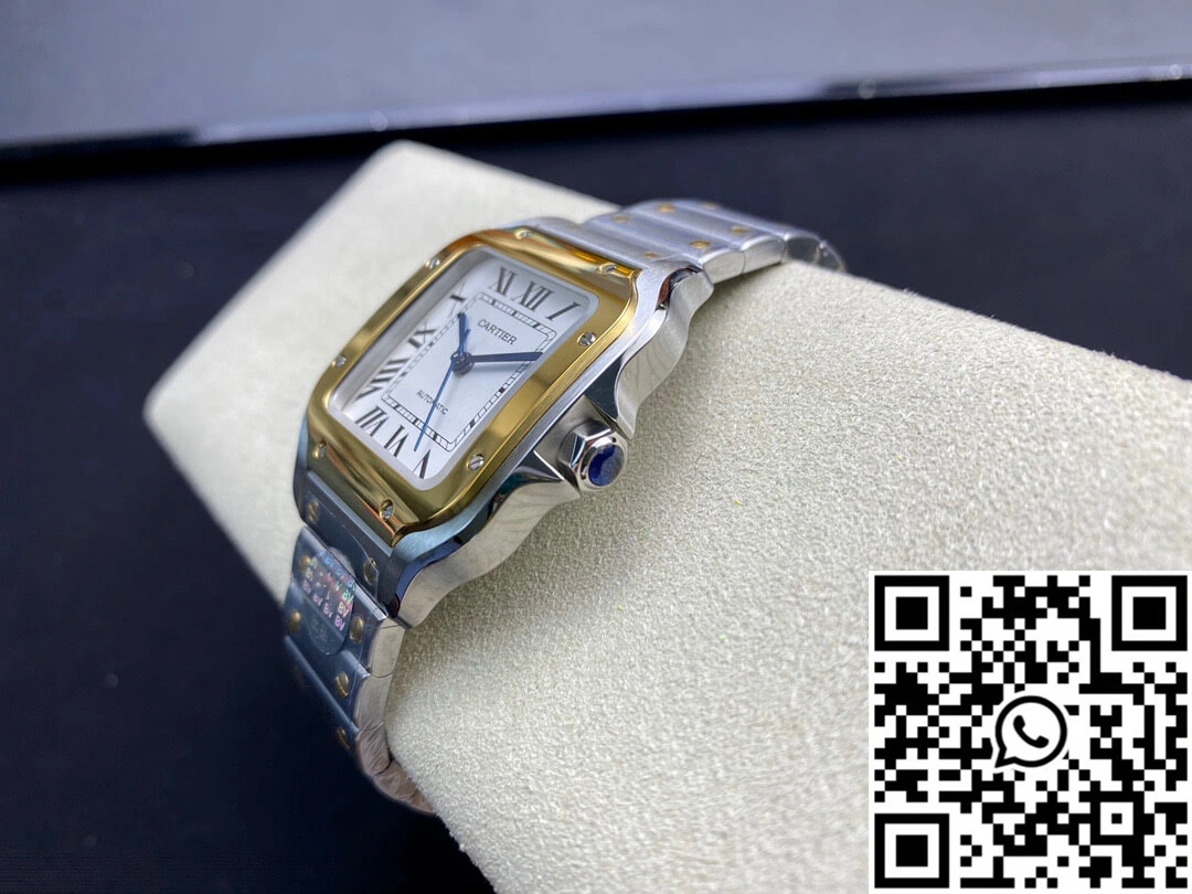 Cartier De Santos W2SA0016 35MM BV Factory White Dial