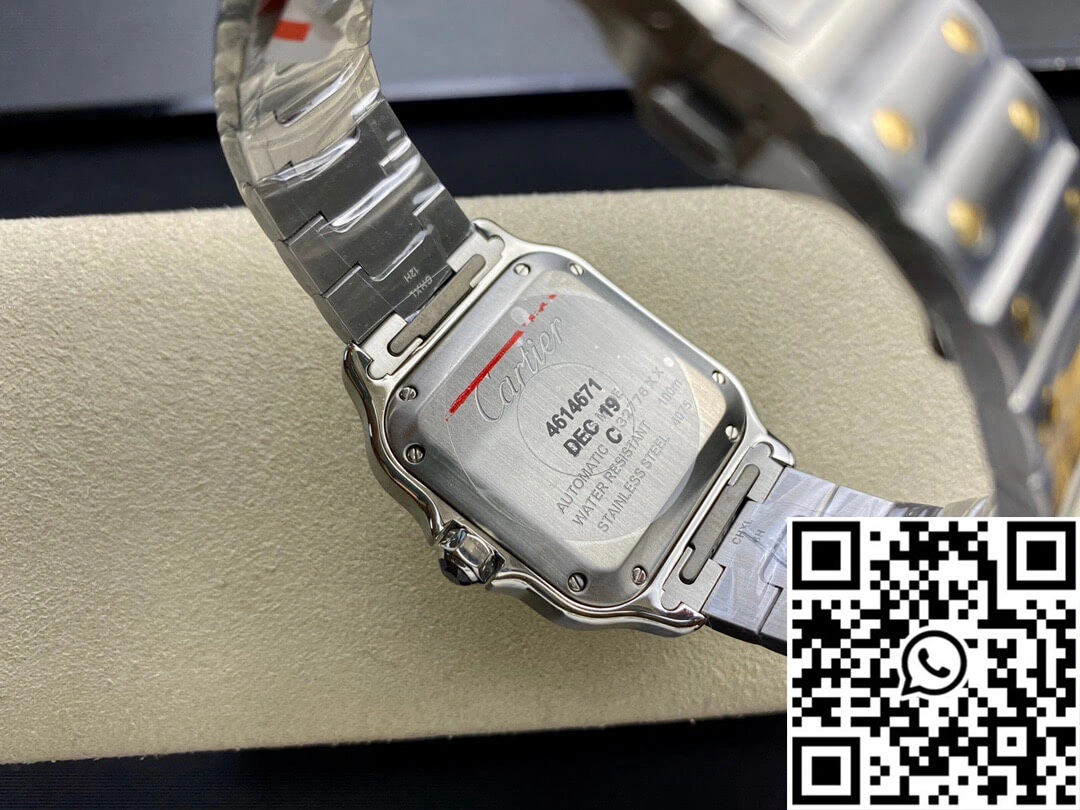 Cartier De Santos W2SA0016 35MM BV Factory White Dial