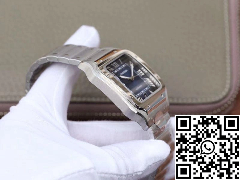 Cartier De Santos WSSA0013 BV Factory Blue Dial