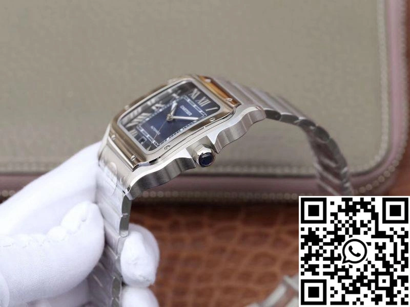 Cartier De Santos WSSA0013 BV Factory Blue Dial