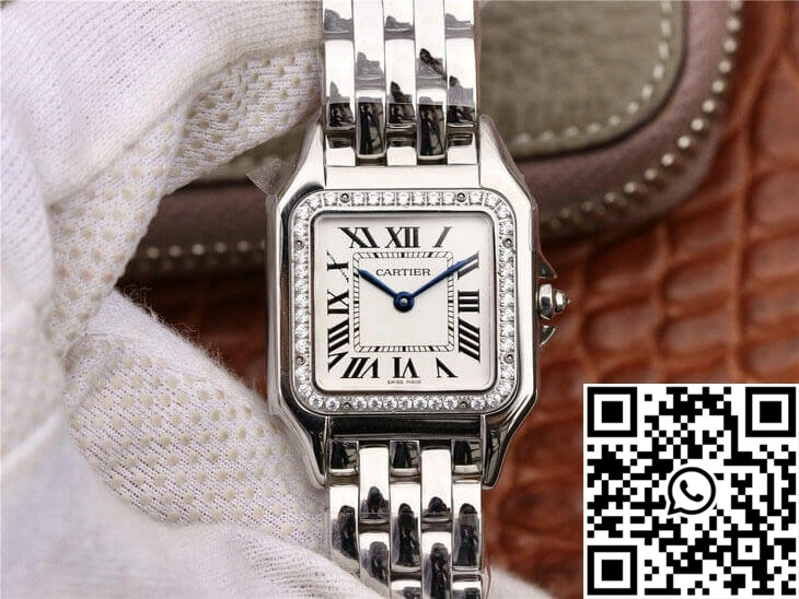 Cartier Panthere De Medium Ladies W4PN0008 GF Factory Silver Dial