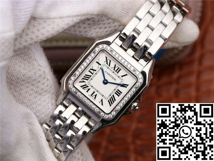 Cartier Panthere De Medium Ladies W4PN0008 GF Factory Silver Dial