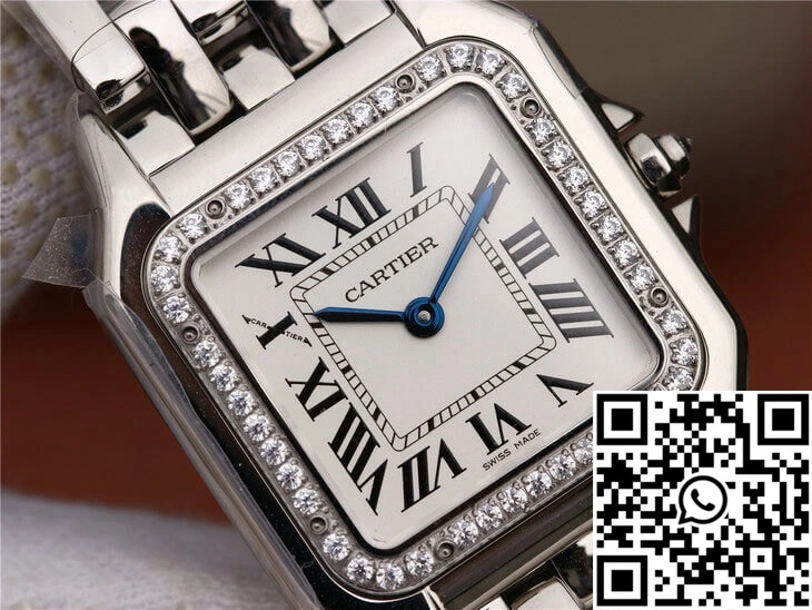 Cartier Panthere De Medium Ladies W4PN0008 GF Factory Silver Dial