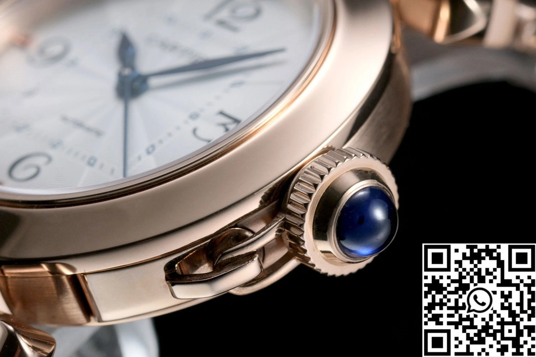 Cartier Pasha CRWGPA0014 AF Factory 35mm Rose Gold Silver Dial
