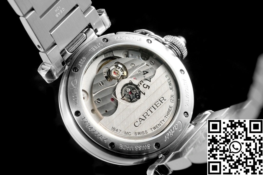 Cartier Pasha CRWGPA0014 AF Factory 35mm Stainless Steel Diamond Bezel
