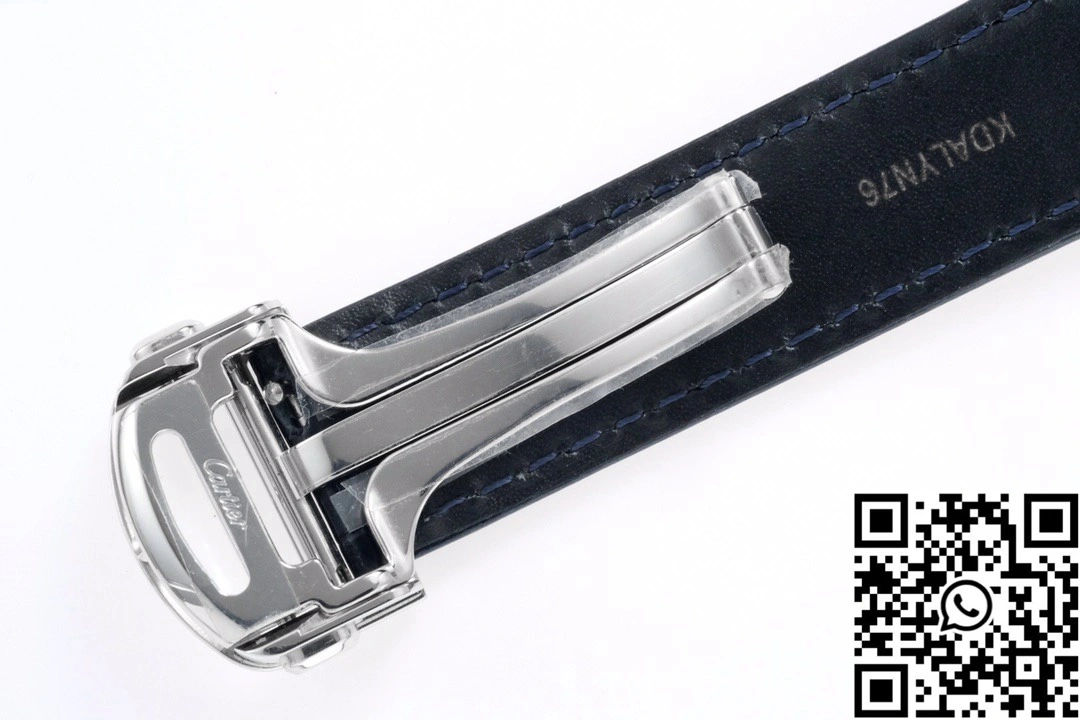 Cartier Pasha CRWGPA0018 AF Factory 30mm Silver Dial Black Leather Band
