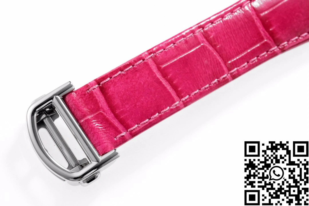 Cartier Pasha CRWGPA0018 AF Factory 30mm Silver Dial Red Leather Band