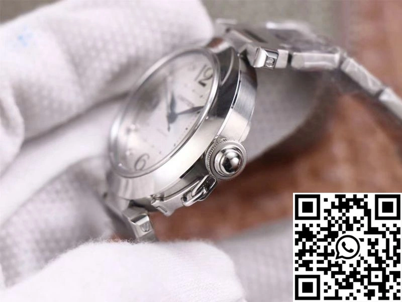 Cartier Pasha W31073M7 V9 Factory Silver Dial