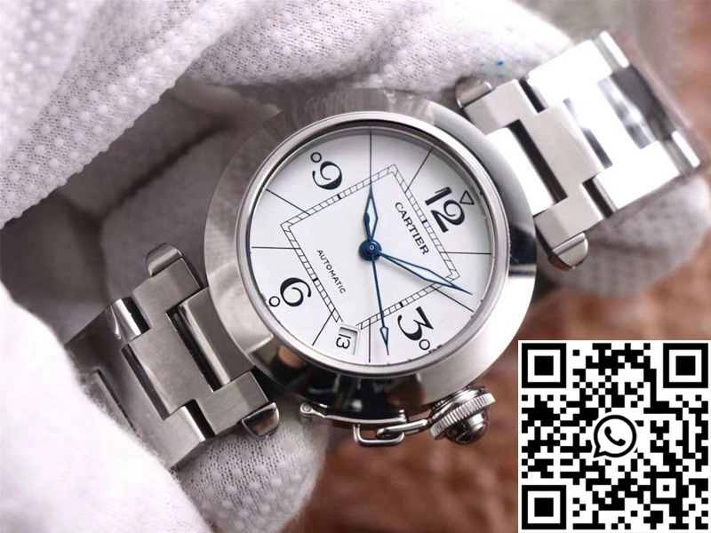 Cartier Pasha W31074M7 V9 Factory White Dial