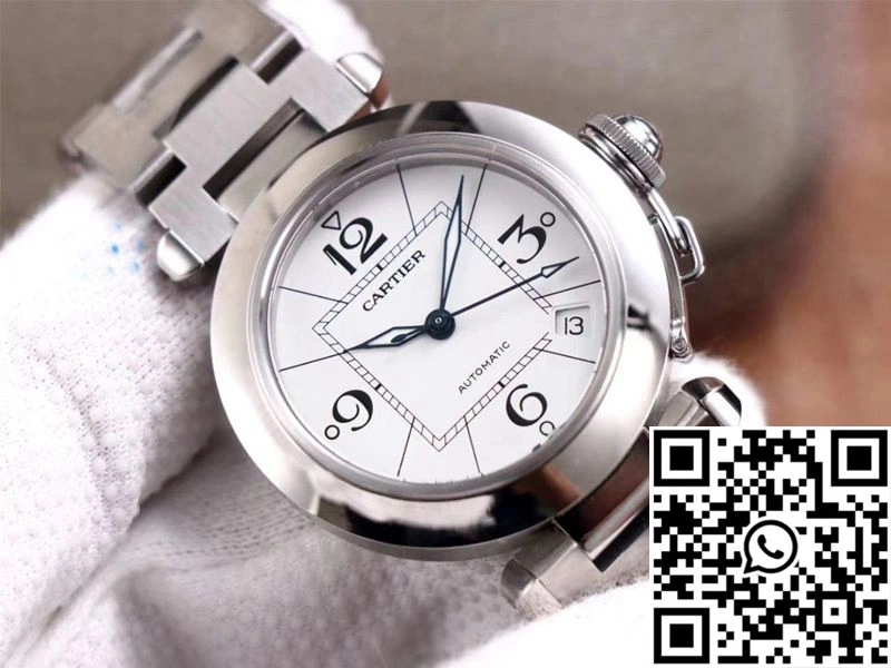 Cartier Pasha W31074M7 V9 Factory White Dial