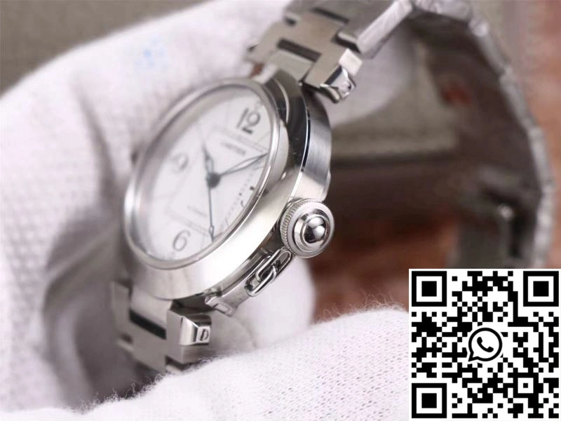 Cartier Pasha W31074M7 V9 Factory White Dial