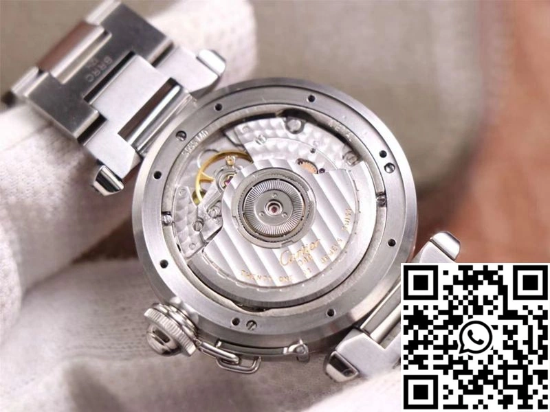 Cartier Pasha W31074M7 V9 Factory White Dial