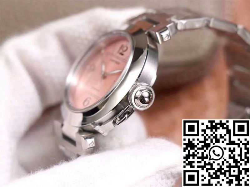 Cartier Pasha W31075M7 V9 Factory Pink Dial